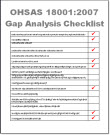 OHSAS 18001 Gap Checklist