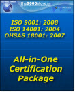 ISO 9001-14001-OHSAS 18001 All in One Certification Package