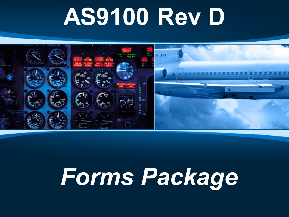 AS9100d Forms Package